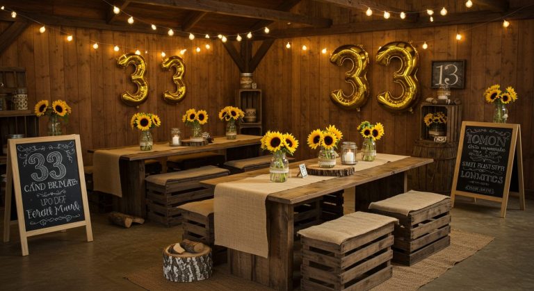 33rd Birthday Decoration Ideas For Woman